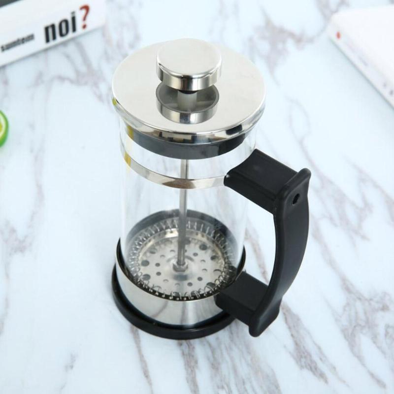 Kaffeebereiter aus Glas und Edelstahl – 350 ml