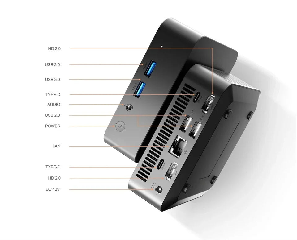 Leistungsstarker Mini-PC mit Intel Core i9 – Kompakt, vielseitig, effizient