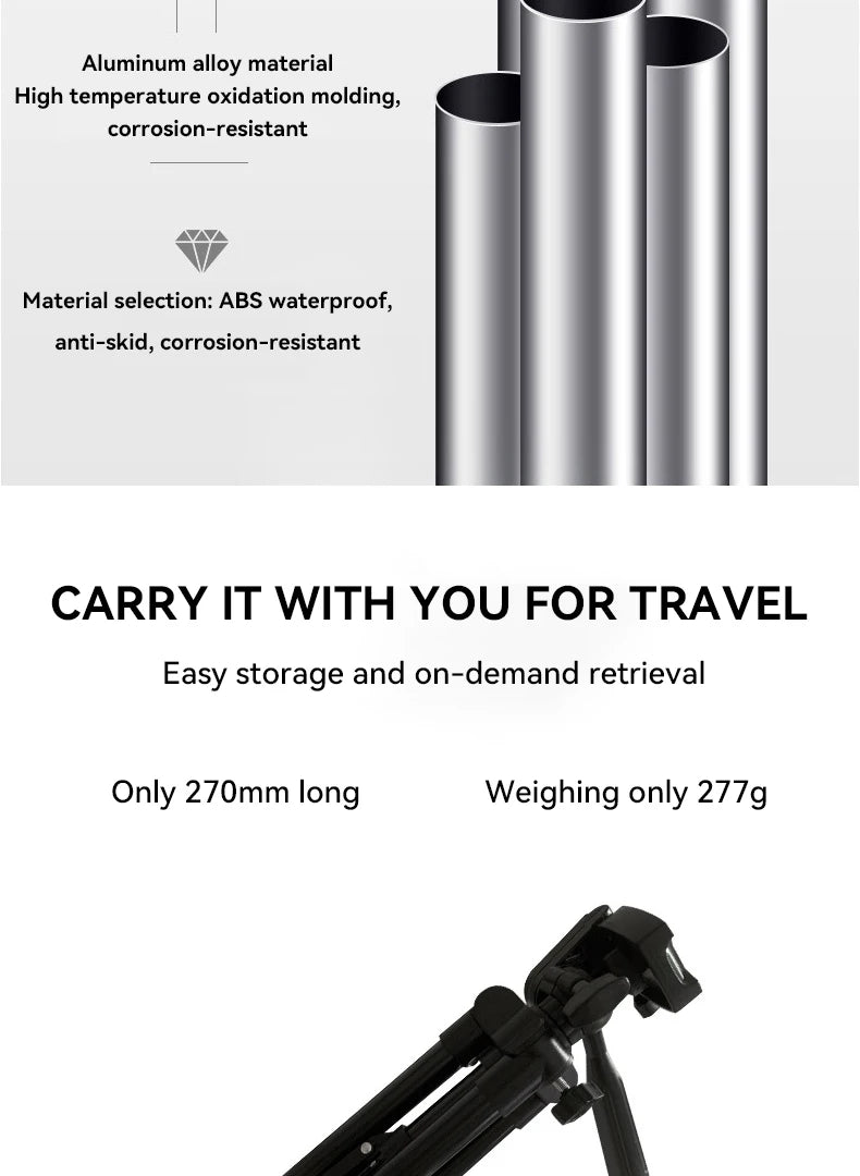 3120 Telefon Stativ 40 zoll Universal Fotografie für Gopro iPhone Samsung Xiaomi Huawei Telefon Aluminium Reise Tripode Par